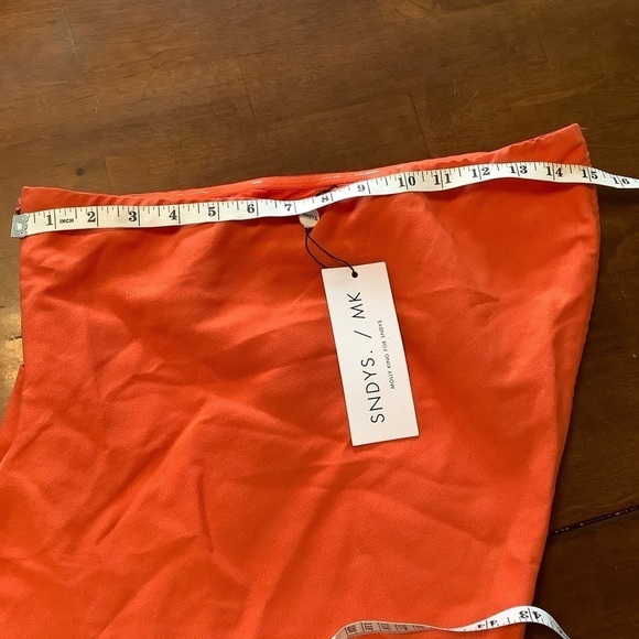 Sndys NOBU Strapless Ruched Mini Dress. Size S/M - Picture 9 of 10